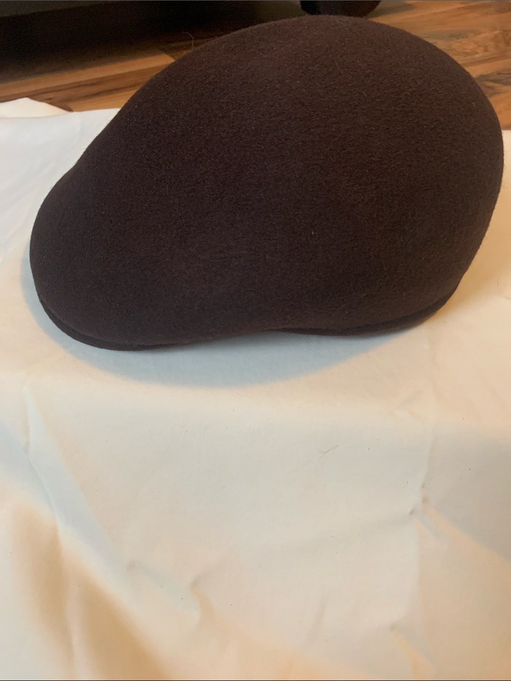 Kangol Carimac Wool Hat in Dark Brown   Made in England